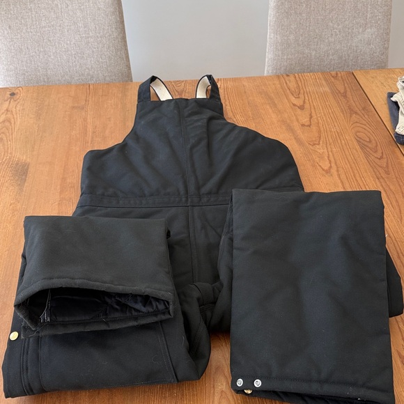 Carhartt Extremes Arctic Quilted Front Zip Bib Overalls - Picture 13 of 13